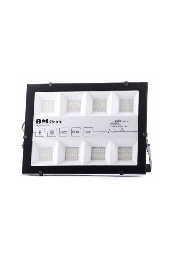Bm 200W LED Flood Light for Outdoor and Garden Lighting, 30 x 39 x 5 cm