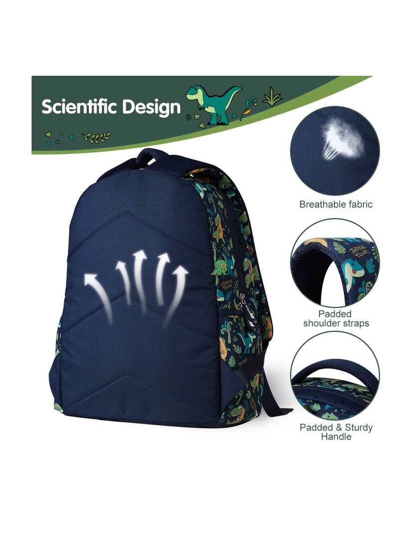 Nohoo Kids 16 Inch School Bag With Pencil Case Combo Dino - Image 5