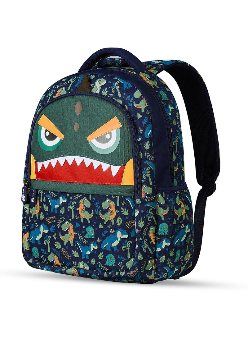 Nohoo Kids 16 Inch School Bag With Pencil Case Combo Dino - Image 2