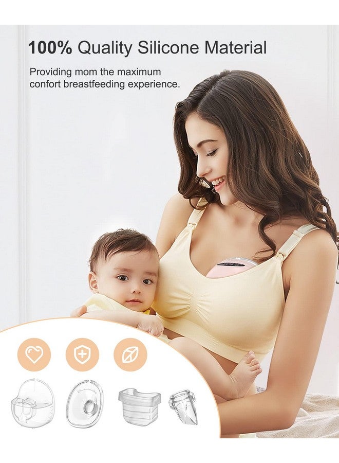 Gowing ملحقات مضخة الثدي القابلة للارتداء، قطع مضخة بديلة فلانج 24 مم، صمام بطة، غشاء سيليكون، كوب جامع الحليب متوافق مع موميد S18 S21 - Image 5