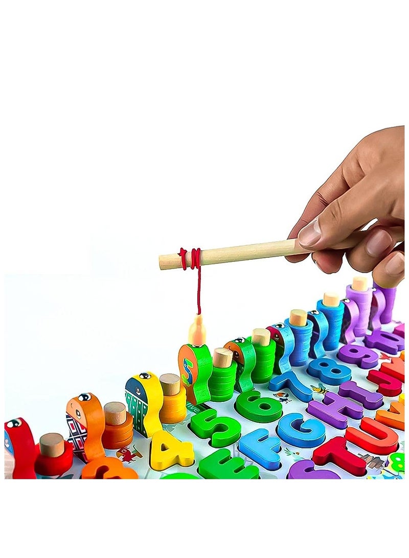 Wooden Alphanumeric Puzzle - Image 4