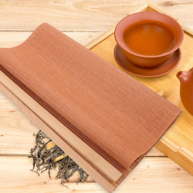 2pcs Tea Mat Tea Table Runner Mat Decorative Tea Table Cushion Tea Mat - Image 5