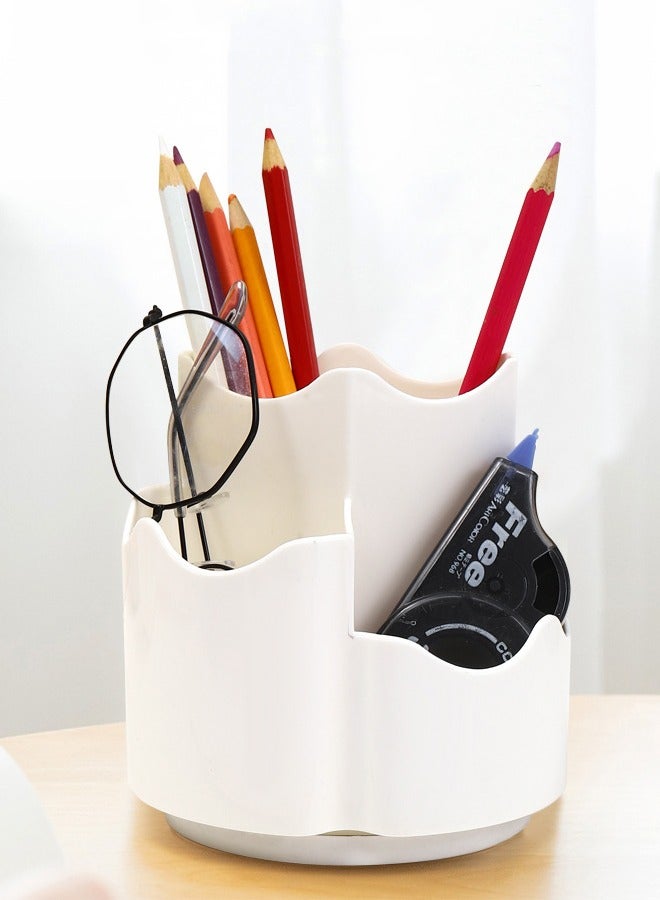 BF HOME Rotating Pen Pencil Holder for Desk Organizer Desktop Supplies and Accessories for Office Home - Image 2