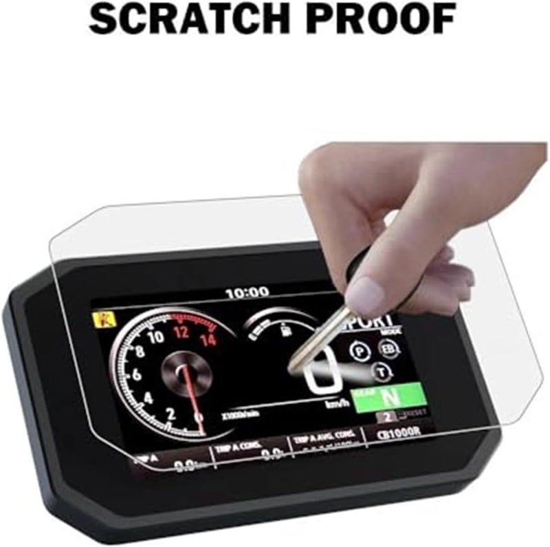 Vuzmode Motorcycle Dashboard Screen Protector for Hornet 750 - Image 2