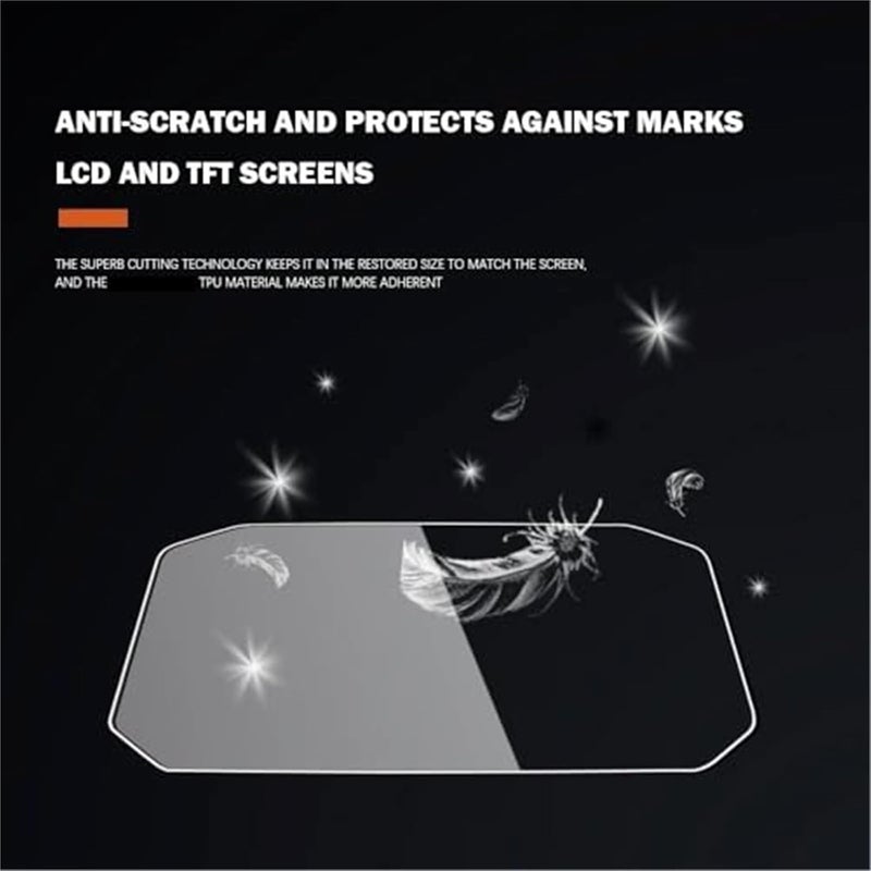 Vuzmode Motorcycle Dashboard Screen Protector for Hornet 750 - Image 5