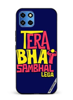 Protective Case Cover For Infinix Smart 6 HD Tera Bhai Sambhal Lega Hindi Quots Design Multicolour
