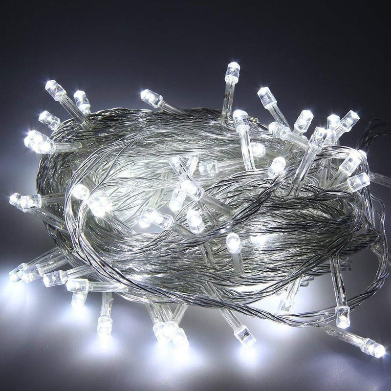 VELOCIOUS Velocious 12 Meter LED Pixel String Light 40 ftHeavy Duty Copper Led Pixel String Light Rice String WhiteACPack of 1  - Image 1