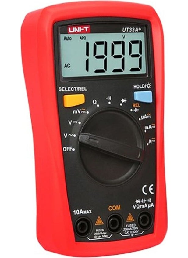 UT33A+ 600V Digital Multimeter - pzsku/Z0BD0F6F486AD054C993AZ/45/_/1728052664/89830a91-cd6e-43d3-9c26-7fba5235ce71