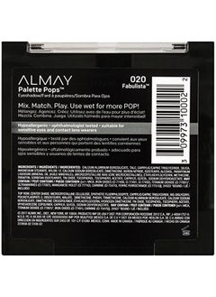 Almay Almay Palette Pops, Fabulista, 0.16 oz, eyeshadow palette,Powder  - Image 3