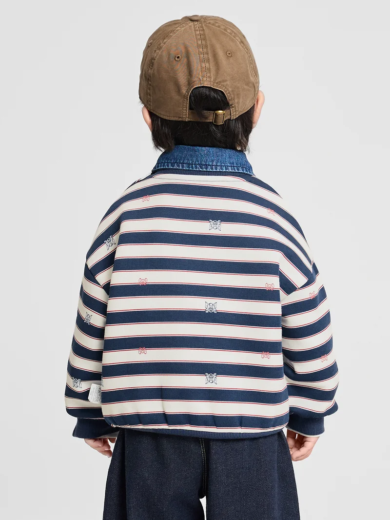 Balabala Toddler Boy Round neck sweatshirt
