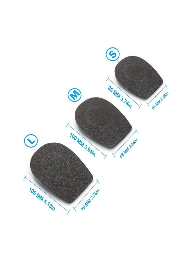 Black Deer Orthopedic Heel Supports for Heel Pain Insoles for Women and Men Plantar Fasciitis (Medium, Gray) - Image 4