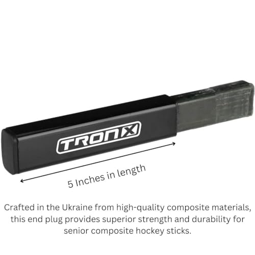 TronX Senior Adult Composite Standard Traditional Hockey Stick Extension End Plug - 5" - SR - Image 2