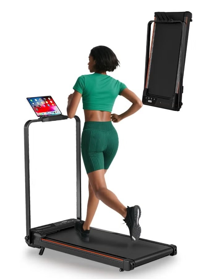 دنزوز حلقة المشي من لوحة المشي للمنزل 3 في 1 قابلة للطي تحت جهاز المطحنة 2.5 حصان مع التحكم عن بعد المشي المحمولة مسيرة لتركيب وسادة الجري المجاني للياقة البدنية للمنزل والمكتب - Image 1