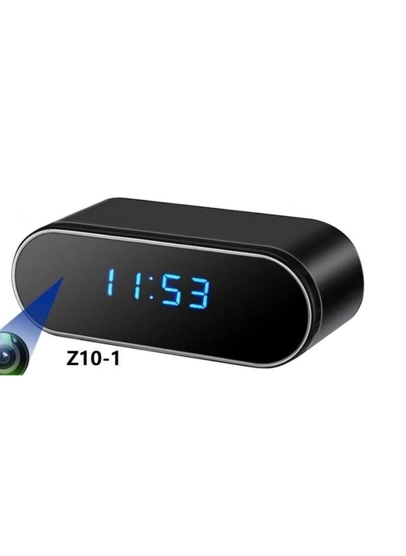 Generic - Wireless WiFi 1080P Hidden Camera Alarm Clock Home Security Camera Night Vision with Motion Detection Nanny Cam Camera with Bluetooth-Speaker, Minni Camera with Motion Detector Video Recorder for Home - Image 1