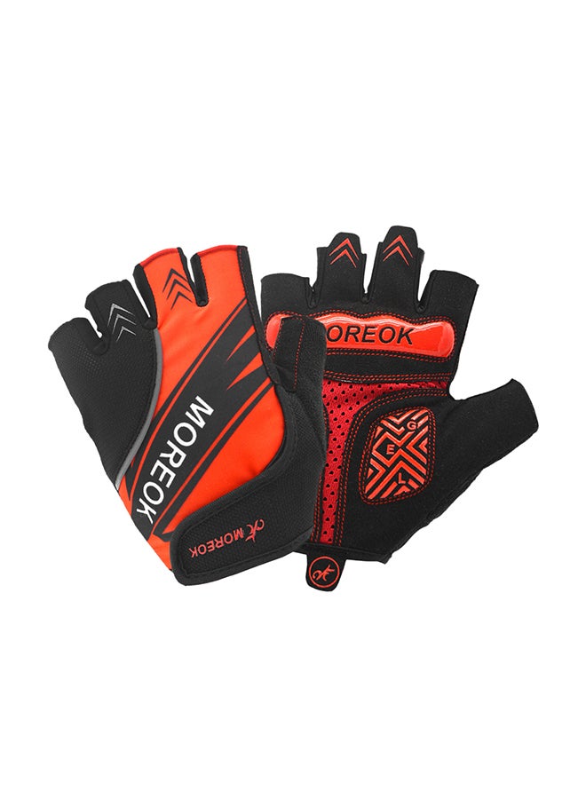 موريوك قفازات ركوب الدراجات بتصميم نصف إصبع من قطعتين - Image 1