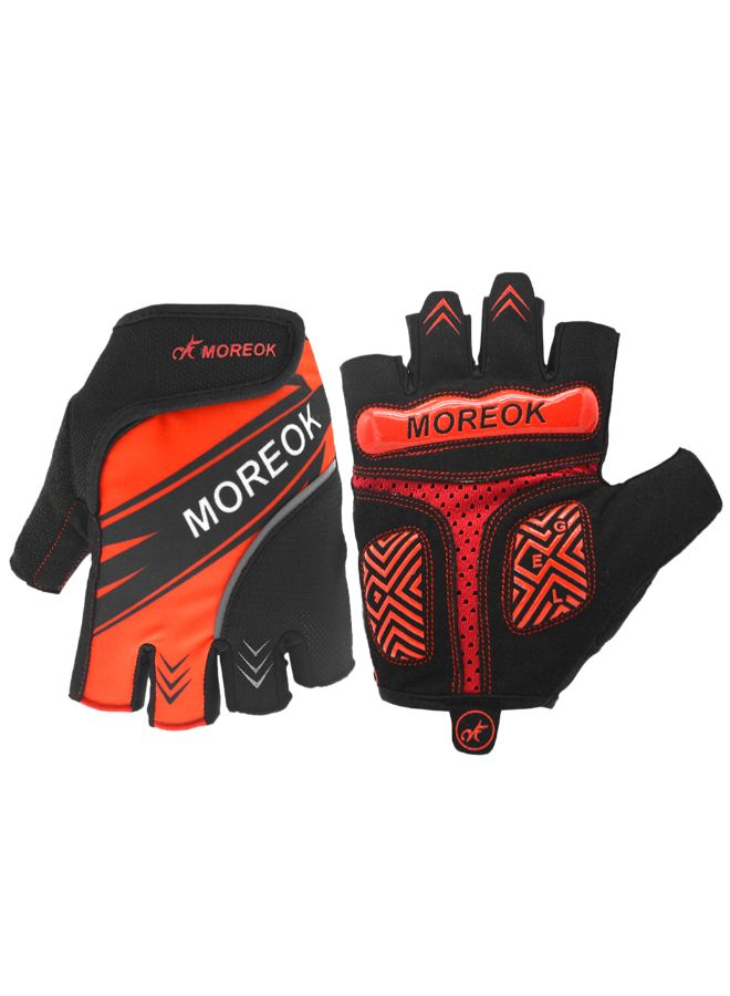 موريوك قفازات ركوب الدراجات بتصميم نصف إصبع من قطعتين - Image 2
