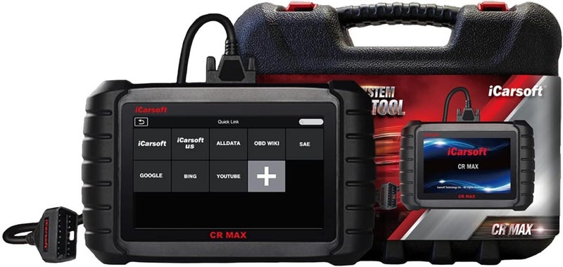 iCarsoft CR Max Automotive Diagnostic Scanner with Free Screen Protector - Image 1