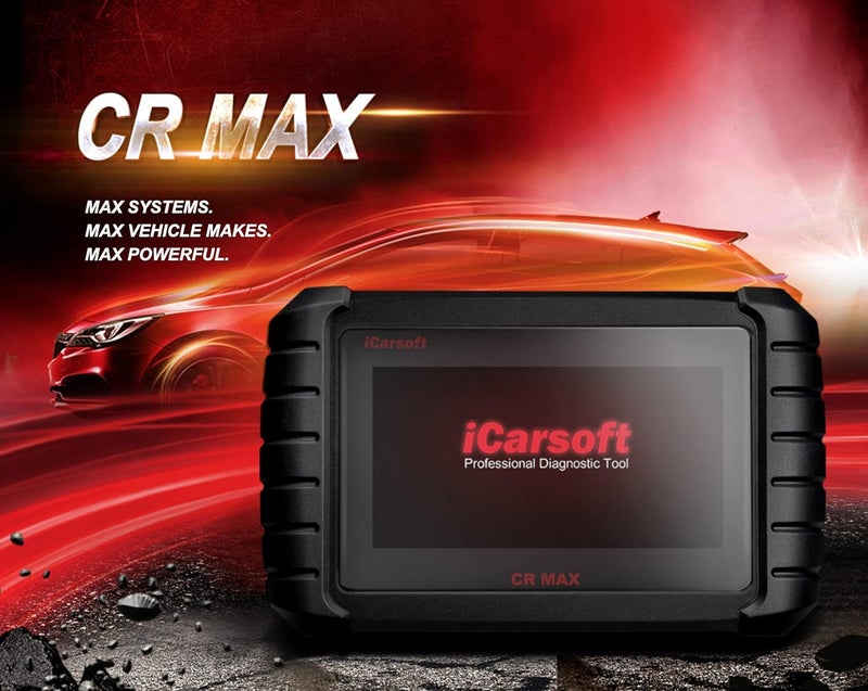 iCarsoft CR Max Automotive Diagnostic Scanner with Free Screen Protector - Image 5