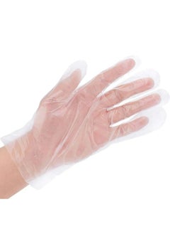 MEDROYAL NO.1 GLOVE MEDROYAL NO1 GLOVE Disposable Plastic Gloves Latex Free Powder Free Clear Polyethylene Hand Gloves for Cleaning Cooking Hair Coloring Dishwashing Food Handling Free Size Pack of 100pc 