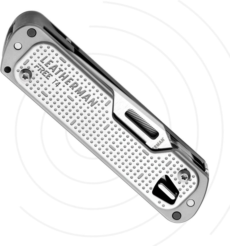 Leatherman Free T4 Stainless Steel Pocket Size Multitool with 12 Functional Tools - Image 4