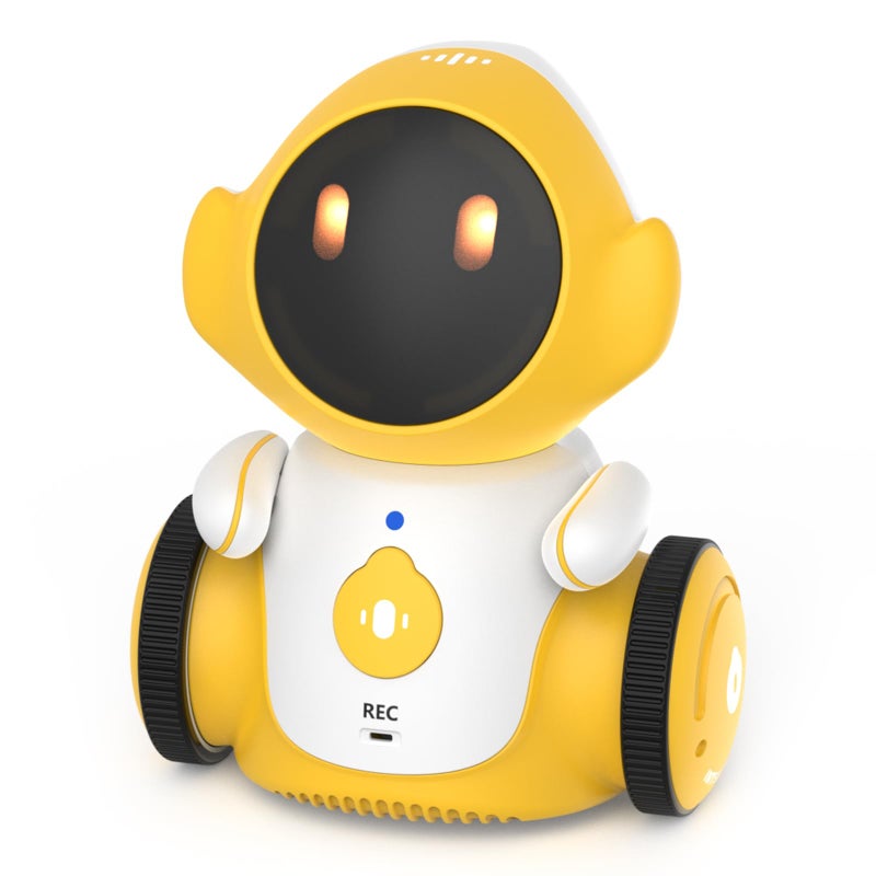 GILOBABY GILOBABY Robot Toys, Rechargeable Smart Talking Robots for Kids, Intelligent Robot with Voice Controlled Touch Sensor, Singing, Dancing, Recording, Repeat, Birthday Gifts for Boys Girls Ages 6+ Years  - Image 1
