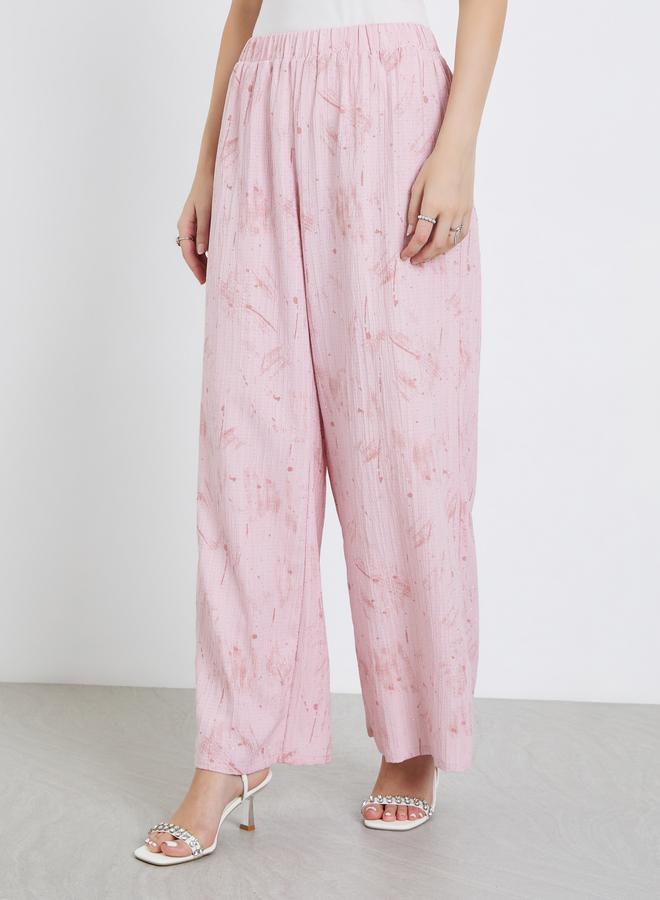 Amirah blazer collar front open abaya with wide leg pants modest set - Image 5