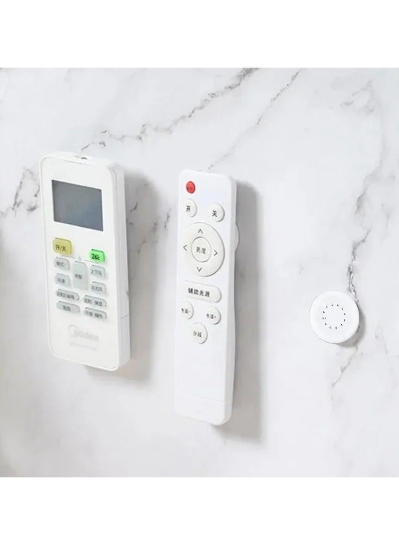 Strong Magnetic Hooks Wall Mount Anti-lost Magnetic Storage Holders for Remote Control Refrigerator Adhesive Home Organizer Hook (8pcs 4SET) - Image 5