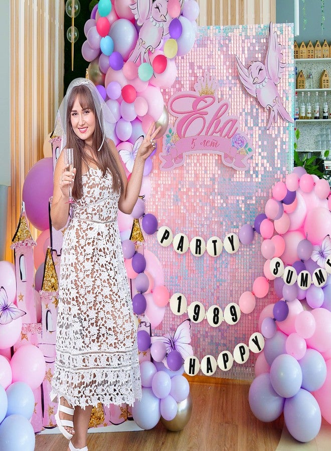 سيفانير مجموعة لافتات أعياد الميلاد العملاقة من Civaner، مكونة من 154 قطعة، مع 150 بالونًا في لافتة My Birthday Era، ومطرب مشهور، وديكور جارلاند جامبو قابل للتخصيص لحفلات الزفاف - Image 5