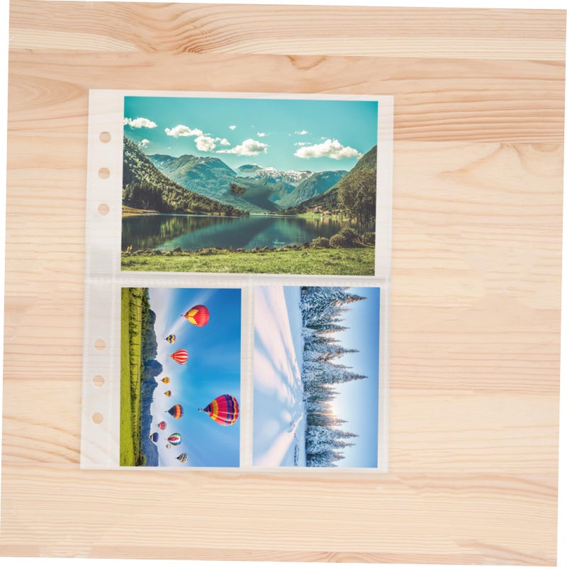 Pp Material Loose Leaf Binder Pages For Trading Cards Photo Album - Image 5