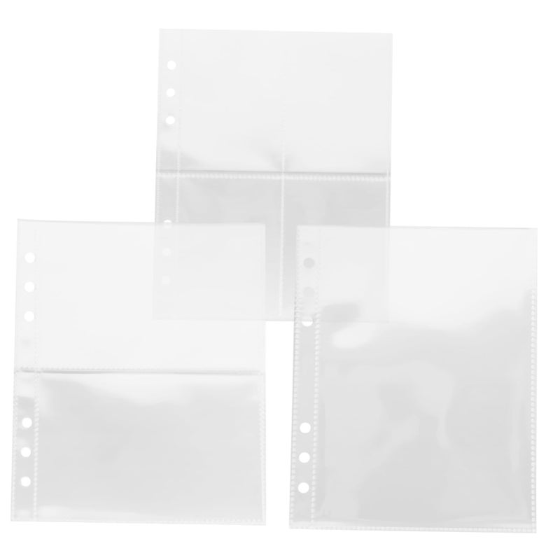 Pp Material Loose Leaf Binder Pages For Trading Cards Photo Album - Image 2