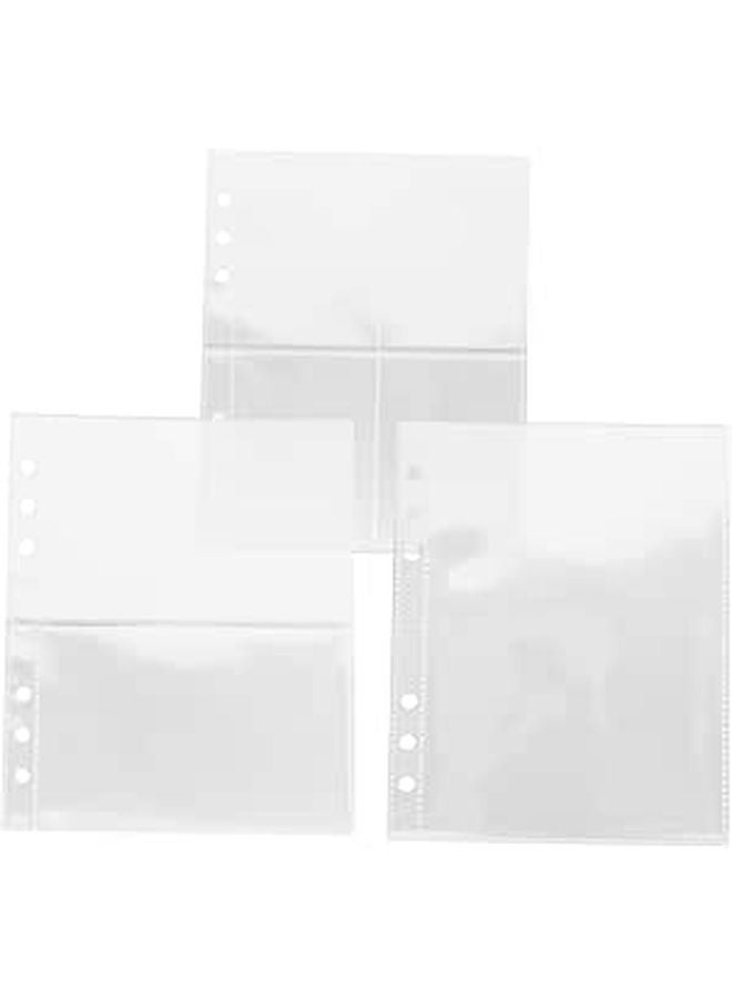 Pp Material Loose Leaf Binder Pages For Trading Cards Photo Album - Image 1