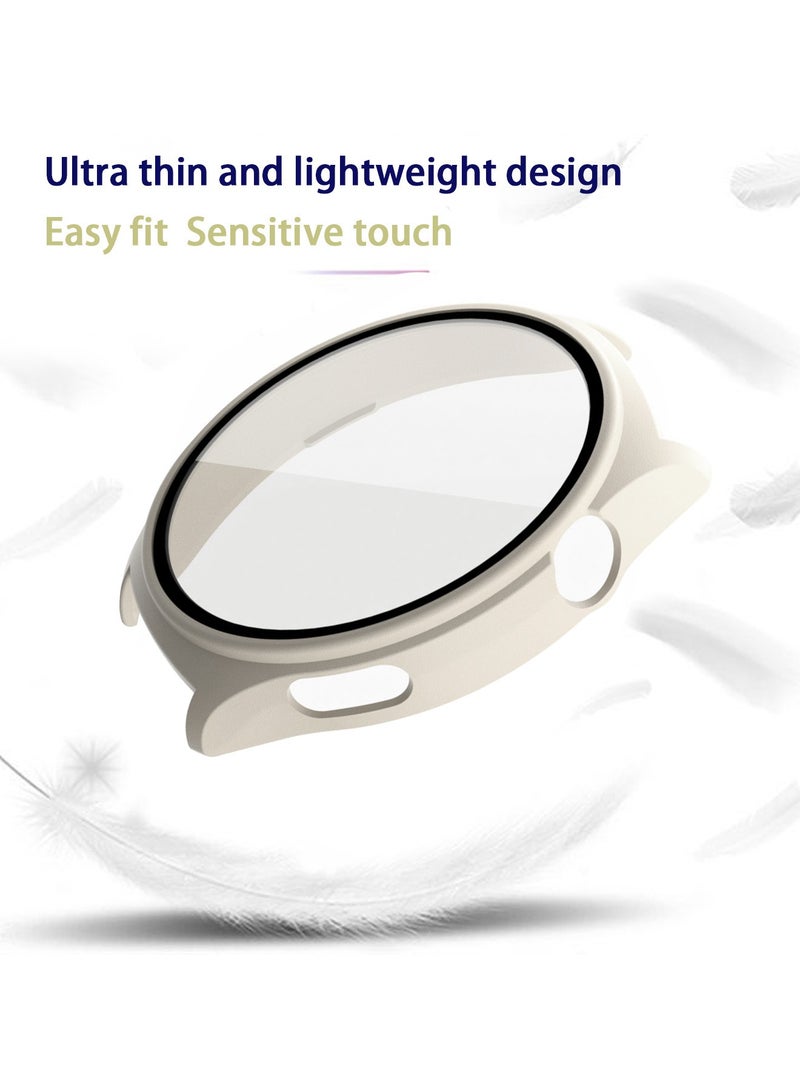 Huawei Watch 4 Screen Protector Case With Anti-Scratch Cover Case with Tempered Glass Screen Protector With 360 Degree All-Round Protective Ultra Thin Protective PC Case Cover - Image 2