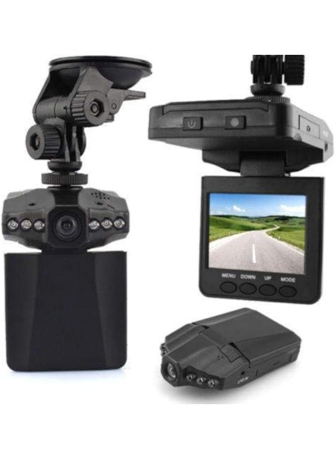 Generic HD1280 x 720 Car Vehicle Camera Portable 2.5 inch LCD TFT Screen 270 6 LED DVR Recorder NC89  - Image 1