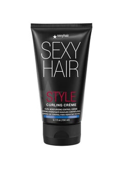Sexy Hair Sexyhair Style Curling Crème Curl Moisturizing Control Crème 5.1 Oz Light Control Maintains Moisture And Combats Frizz  - Image 1