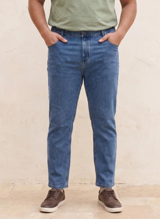 Maxim Maxim Plus Regular Fit Flexi Waist Jeans