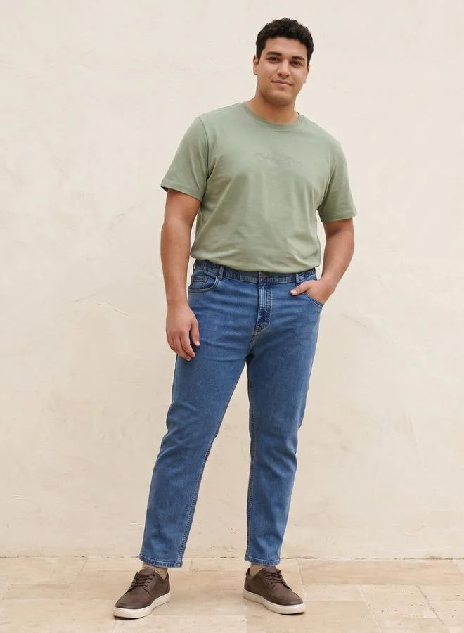 Maxim Maxim Plus Regular Fit Flexi Waist Jeans