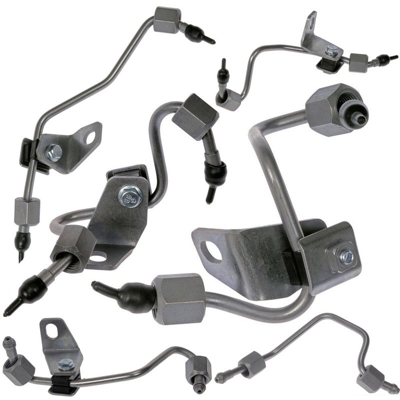 Marsflex Fuel Injector Supply Line Set of 6 for Dodge Ram 2500 20032009 Dodge Ram 3500 20032009 59L Cummins Diesel OE Number 5086871AA 5086872AB 5086873AB 5086874AB 5086875AB 5086876AD