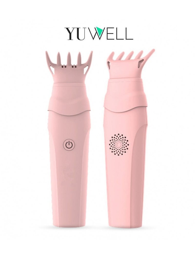 Yuwell Electric Bakhoor Burner With Comb Pink  - Image 1