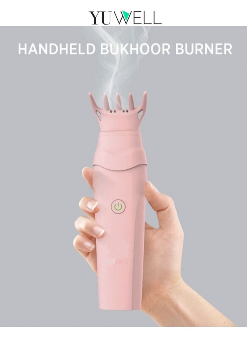 Yuwell Electric Bakhoor Burner With Comb Pink  - Image 5
