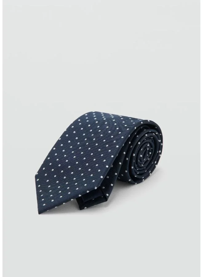 مانجو مان Polka-Dot Silk Tie