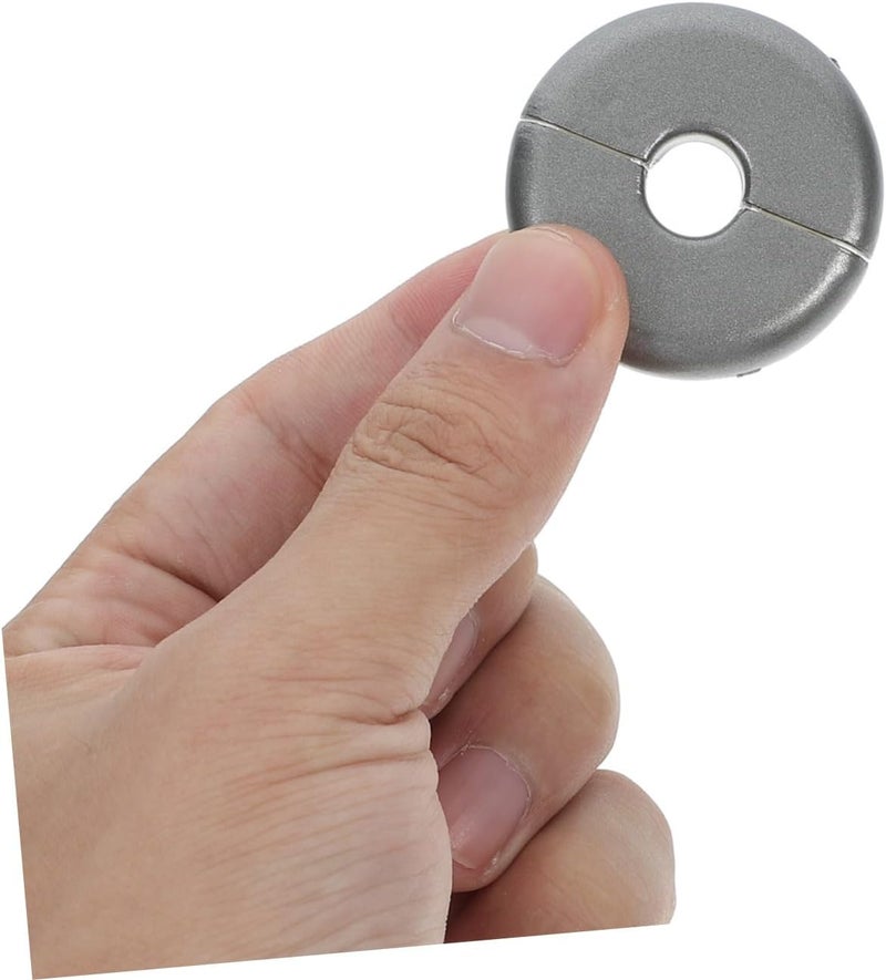 Alipis Shower Arm Flange Cover Plate Easy Peel Stick Decorative Pipe Insulation for Faucets Angle Valves and Air Conditioning Ducts Versatile Accessory - Image 3