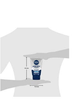 Nivea NIVEA MEN Dark Spot Reduction Face Wash 100 g (Pack of 3)| With Ginko and Ginseng Extracts for Clean, Healthy and Clear Skin 10 X Vitamin C Effect for Radiant Skin For Dark Spot Reduction  - Image 4