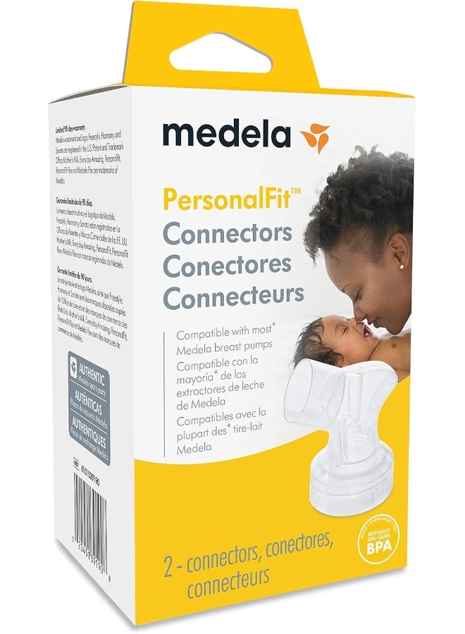 Medela Spare or Replacement PersonalFit Connectors, 2 Count - Image 3