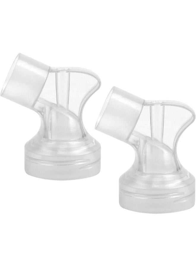 Medela Spare or Replacement PersonalFit Connectors, 2 Count - Image 1