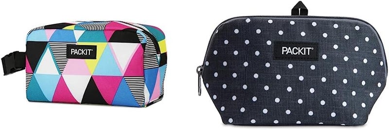 PackIt Freezable Snack Box and Snack Bag Bundle with Builtin Cooling - Image 1