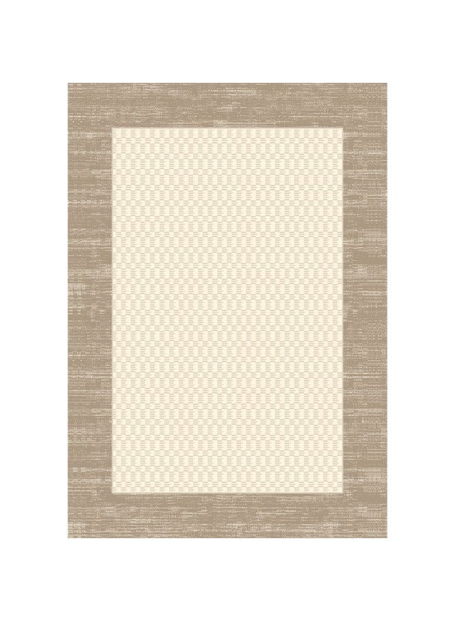 DANUBE HOME Sidney Contemporary Rug  | Washable Contemporary Rugs Style | Polypropylene + Polyester Area Rug Floor Covering | Indoor Carpet For Living Room Dining Bedroom 240X340cm-Cream