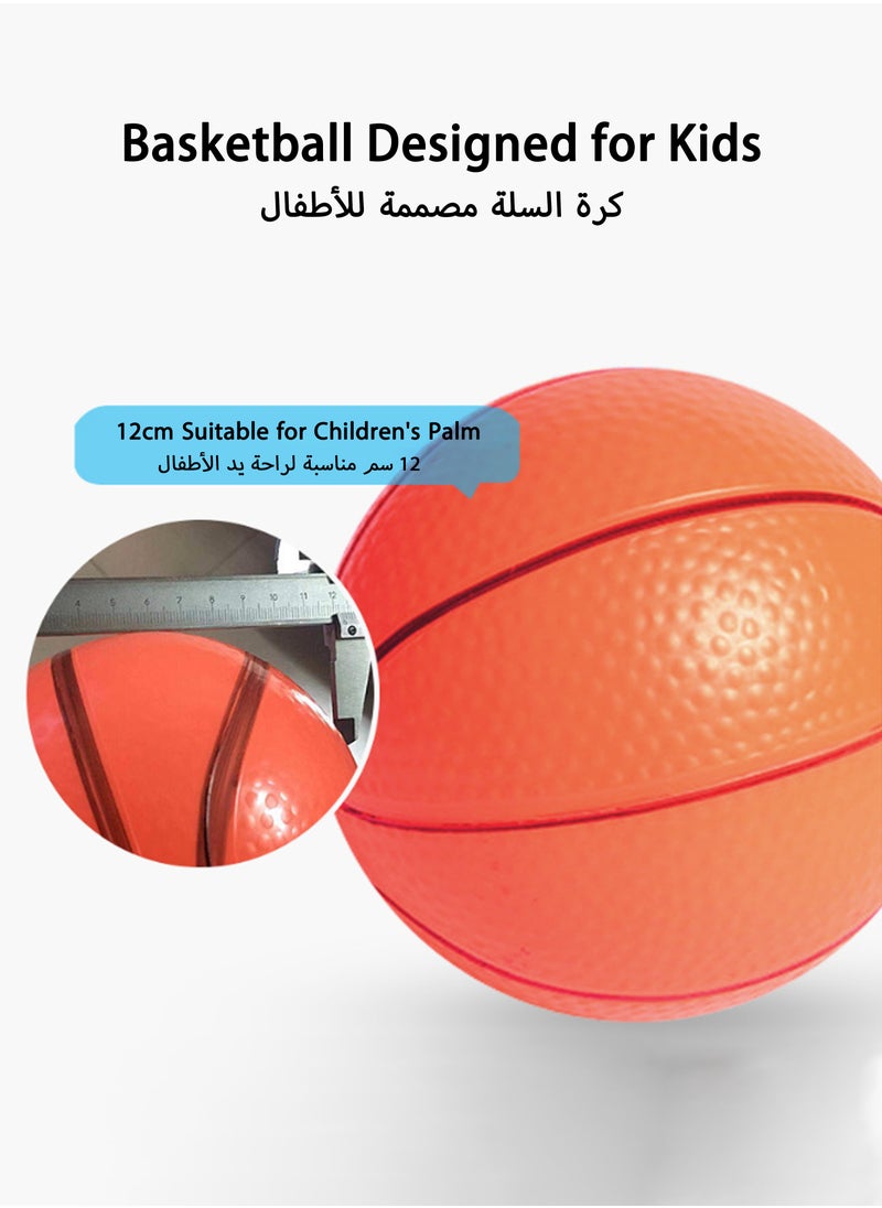 Jourvent Adjustable Height Kids Basketball Hoop & Stand Set for Indoor/Outdoor Use - Includes 2 Basketballs and Air Pump  - Image 4