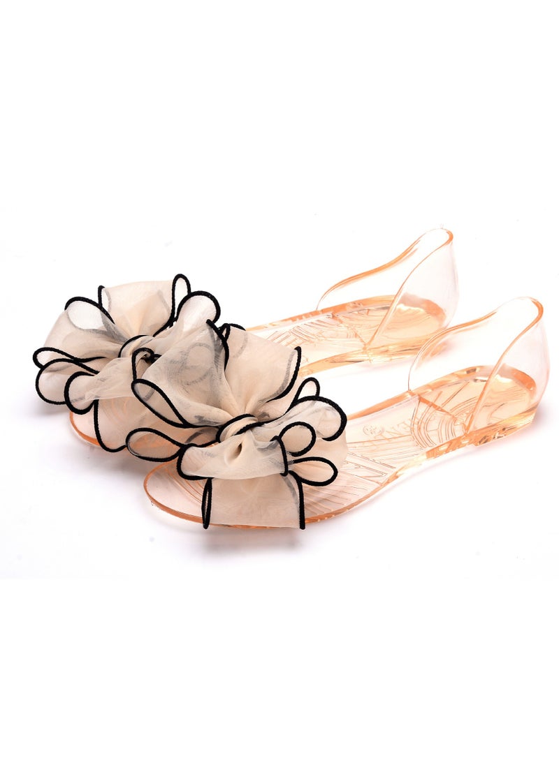 KUYING New Fashion Outgoing Flat Bottom Slippers  - Image 1