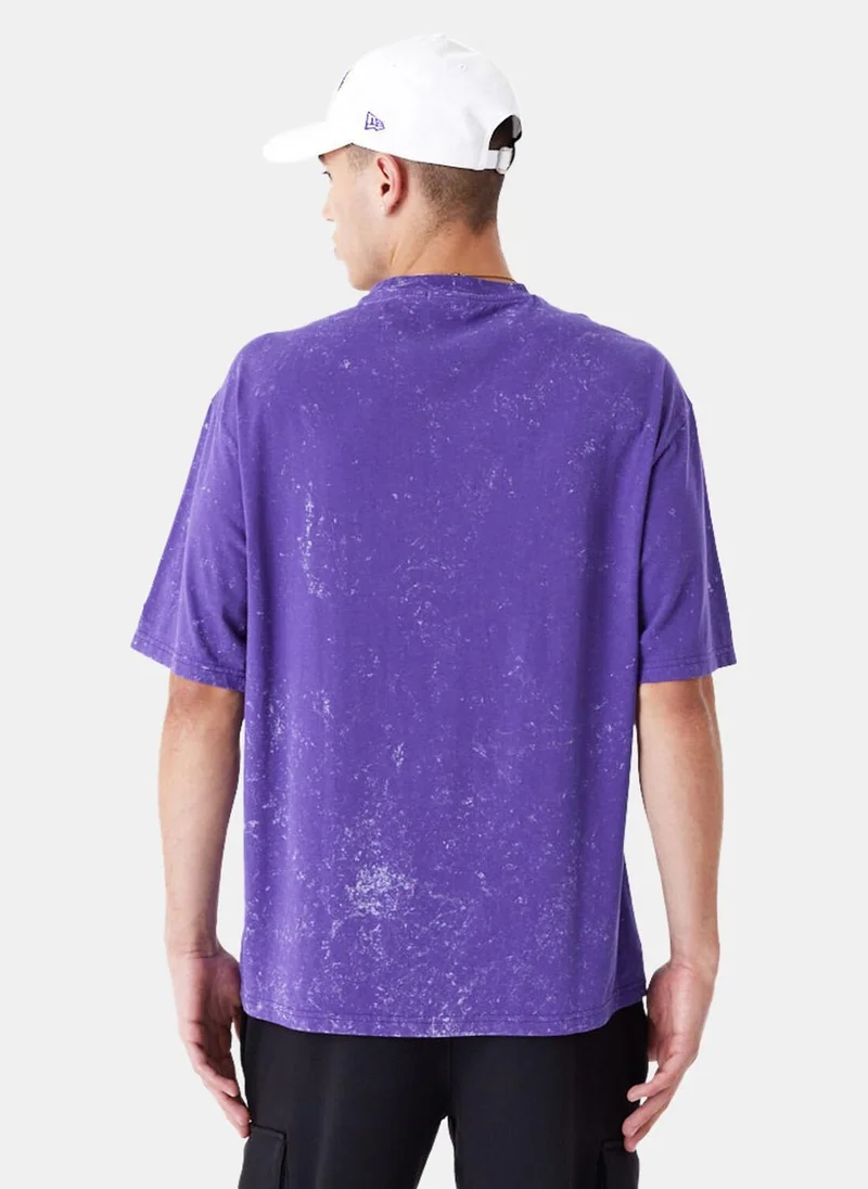 NEW ERA NBA Los Angeles Lakers Washed T-Shirt
