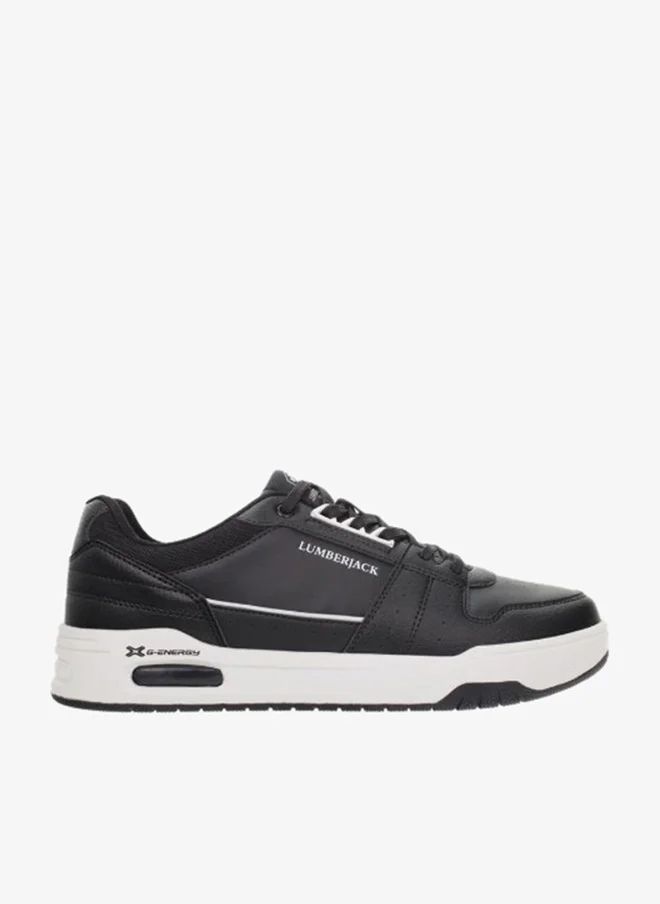 LUMBERJACK LUMBERJACK Men’s Black & White G‑Energy Sneakers – Urban Style & Comfort